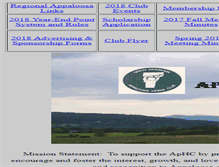 Tablet Screenshot of greenmtappaloosa.org
